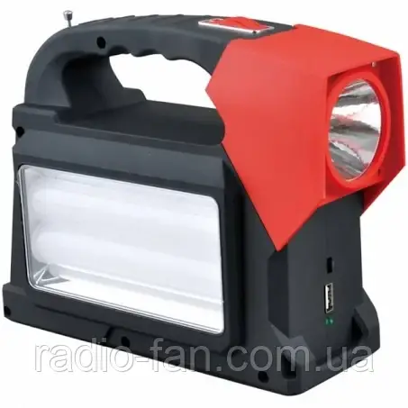 Акумуляторний ліхтар YJ-1903T(SY)K (2W+24SMD+Solar battery)