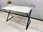 Стіл у стилі Лофт (Loft) на металевих ніжках, фото 2