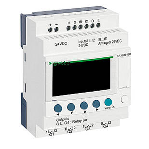 SR3B101BD Zelio logic реле модульн 10вх/вих =24В