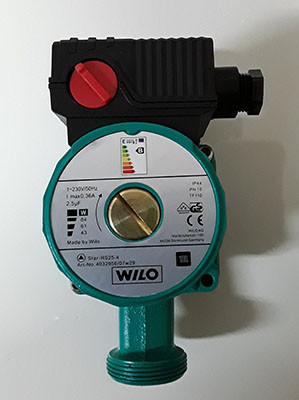 Насос циркулюючий Wllo 25/6/130 Європа
