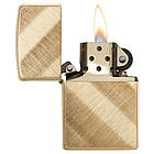 Zippo 29675 Classic Diagonal Weave Brass, фото 4