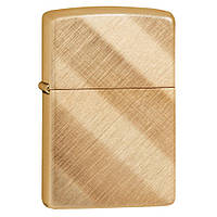 Zippo 29675 Classic Diagonal Weave Brass