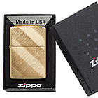 Zippo 29675 Classic Diagonal Weave Brass, фото 5