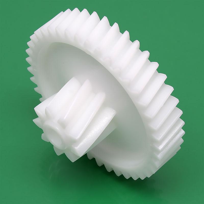 Оригінал шестерня середня для м'ясорубки Philips HR2725, HR2724 харчовий пластик, фото 1