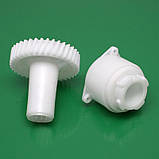 Шестерня з тримачем для м'ясорубки Philips HR2724, HR2725, фото 2