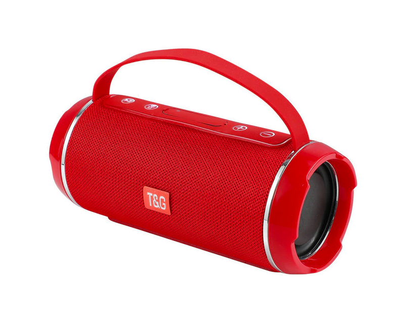 Портативна бездротова Bluetooth колонка + USB + SD + FM TG 116, Червоний