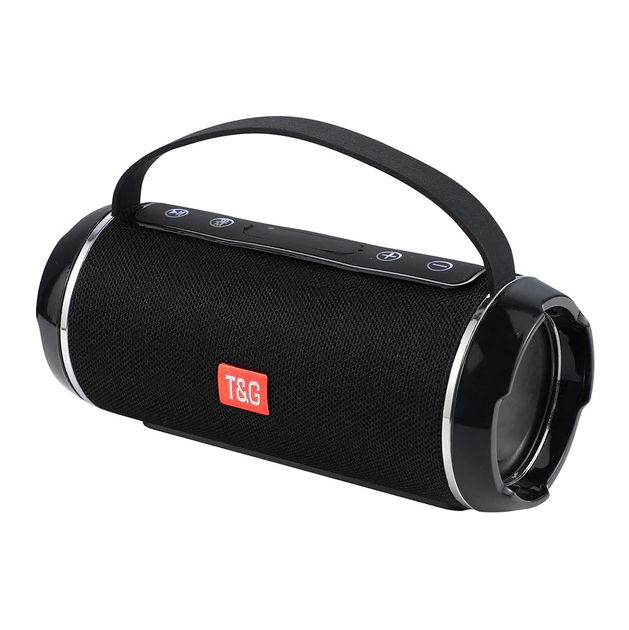 Портативна бездротова Bluetooth колонка + USB + SD + FM TG 116, Чорний