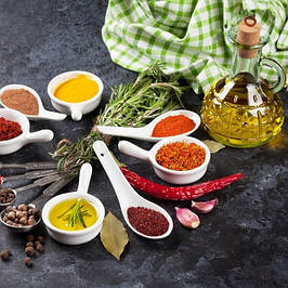 Приправи та оливкова олія