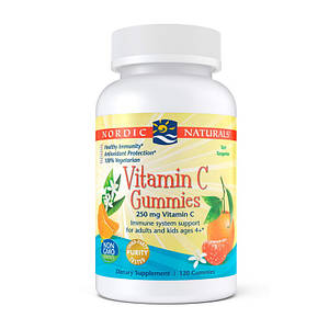 Вітамін З для дітей Nordic Naturals Vitamin C Gummies 250 mg 120 gummies