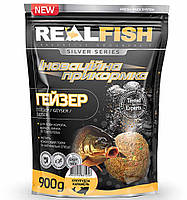 Прикорм для риболовлі REAL FISH Гейзер КУКУРУЗА-КАРАМЕЛЬ, 0.9 кг