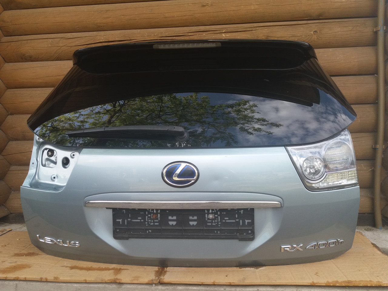 Крышка Багажника в Сборе Без Фонарей Lexus RX 2003-2008 (Тёмно-серый ...