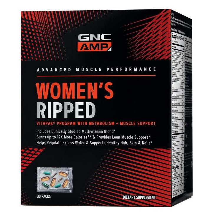 Мультивітамінний комплекс GNC women's Ripped 30 packs