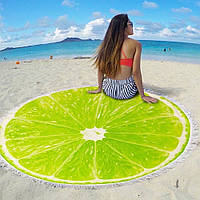 Рушник-килимок круглий 150х150