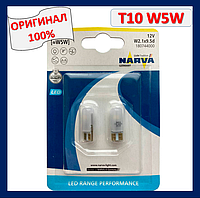 LED W5W NARVA RANGE PERFORMANCE LED T10 12V 0.5W (6000K)
