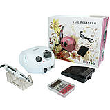 Фрезер для манікюру Nail Master ZS-601 65Вт 45 000об хороший потужний професійний фрейзер манікюрний DM 202, фото 7
