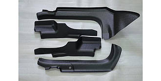 Накладки на ковролин порогов Renault Duster 2018+ г.в. Рено Дастер