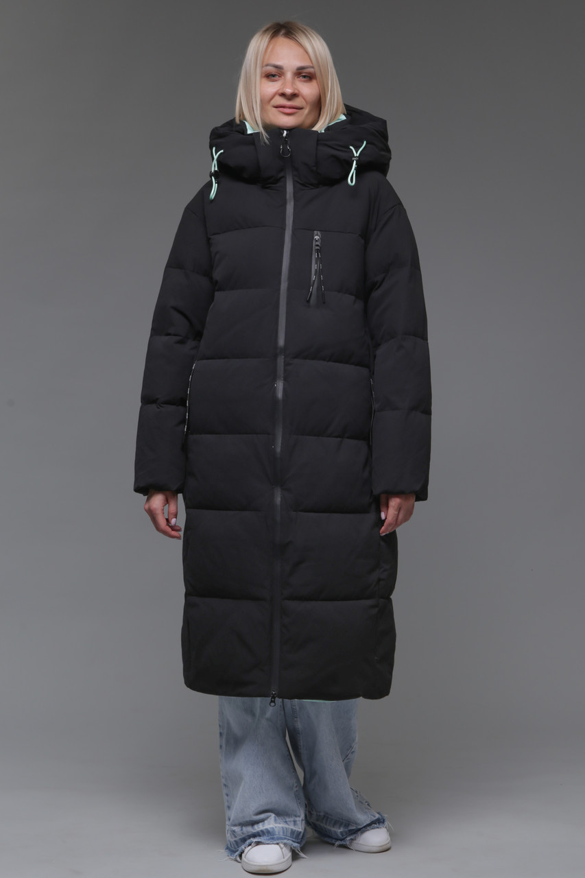 Пуховик TOWMY 3031 black green