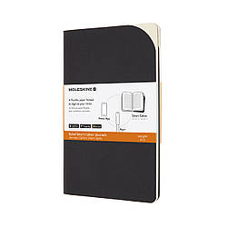 Набір Зошитів Moleskine Smart Cahier середній 13х21 см в лінію Чорний (8053853605696)