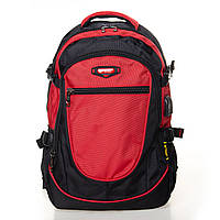 Рюкзак городской мужской на 35 литров Power красного цвета, материал нейлон на каждый день, для работы