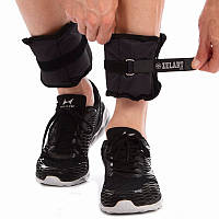 Обтяжувачі-манжети для рук і ніг Zelart FI-1967-2 (2x1 кг) чорний