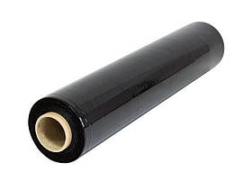 Чорна Стрейч-плівка, 20 мкм, 500 мм, вага 2.2 кг