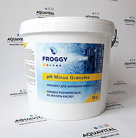 Froggy «рН - Minus Granules» препарат для зниження рівня pH у гранулах (10 кг)