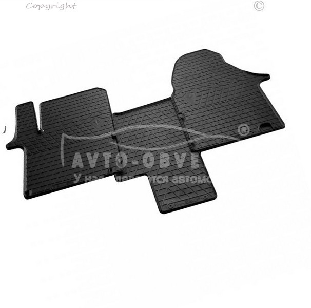 Килимки Renault Trafic 3 шт. 1+2 місць, фото 1