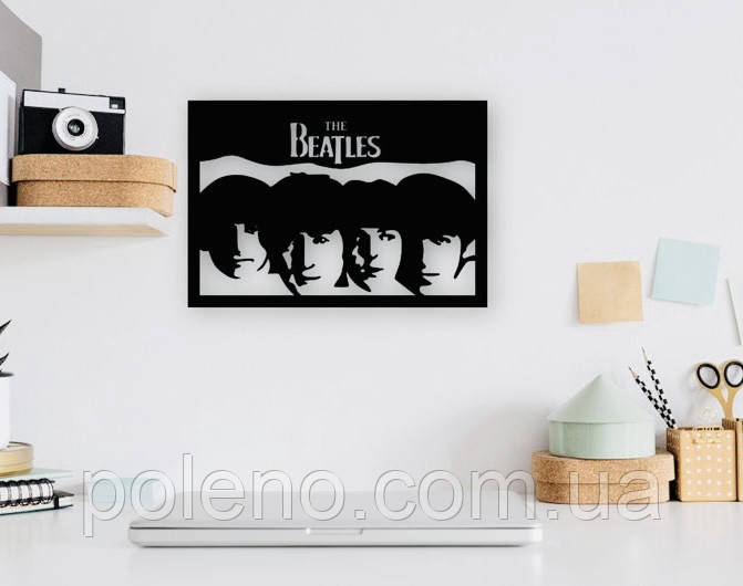Настінне Панно Бітлз, об'ємна картина The Beatles