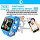 Розумні дитячі годинник-телефон Baby Smart Watch з GPS-трекером V5K, Чорно-розовий, фото 6