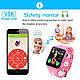 Розумні дитячі годинник-телефон Baby Smart Watch з GPS-трекером V5K, Голубий, фото 5