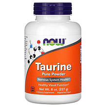 Амінокислота NOW Foods Taurine Pure Powder 227 g