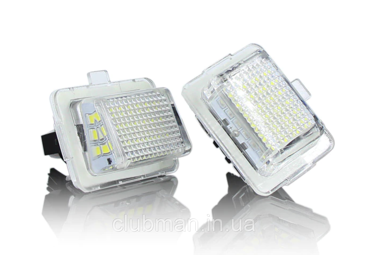 LED підсвітка номера для Mercedes-Benz (Мерседес) W204, 205, 212, 216, 218, 221, 231, CLA