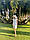 Плаття-сафарі лляне літнє жіноче біле повсякденне, фото 2