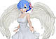 Фігурка Sega Rem Re Zero Рем ангельські крила Життя в альтернативному світі з нуля Re: Zero Rem Demon 21.0 см, фото 2