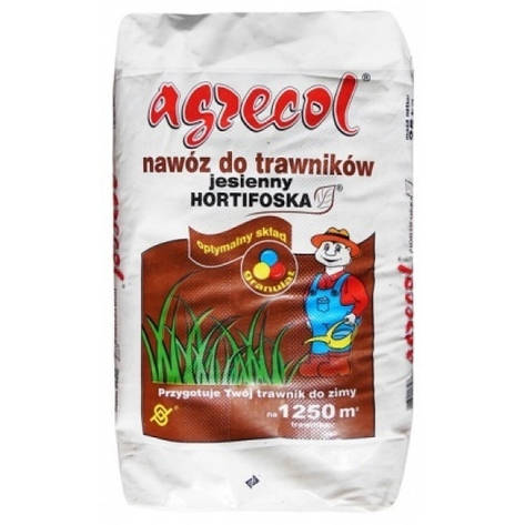 Осіннє добриво для газону NPK (0-8-30) 20 кг, Agrecol, фото 1