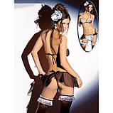 Еротичний ігровий костюм "Покоївка" - S/M - Рольові костюми, фото 2