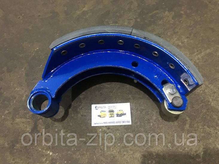 4370-3502090 Колодка гальмівна МАЗ 4370 ЗУБРЕНОК задня права з накладкою (ширина 150мм)