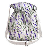 Сумка мішок Torba Лаванда 30x30 см (TOR_21M005_WH)