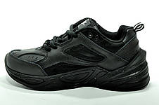 Кросівки Nike M2K Tekno (Air Monarch) чорні чоловічі, фото 4