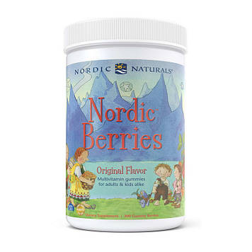 Мультивітаміни для дітей Nordic Naturals Nordic Berries Multivitamin (200 gummy)