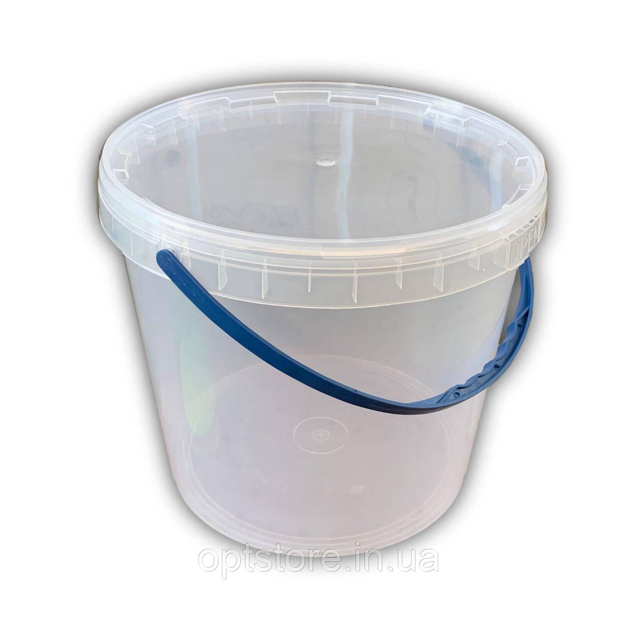 Відра пластикові з кришкою 5 L