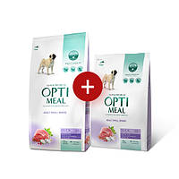 АКЦІЯ! Optimeal (Оптиміл) сухий корм для собак малих порід з качкою 12КГ + 4КГ