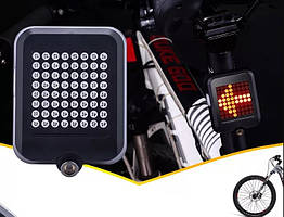 Задній покажчик повороту стоп габарит для велосипеда usb з лазером