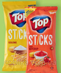 Снеки Top Chips Sticks o smaku solone,ketchup 125 г