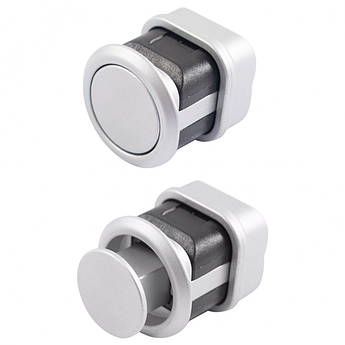 Дверна ручка купе для розсувних дверей Pamar PO 2015 Z E215 Хром матовий