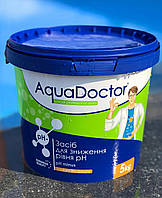 Химия для бассейна AquaDoctor pH Minus средство для уменьшения уровня pH в гранулах (5 кг)