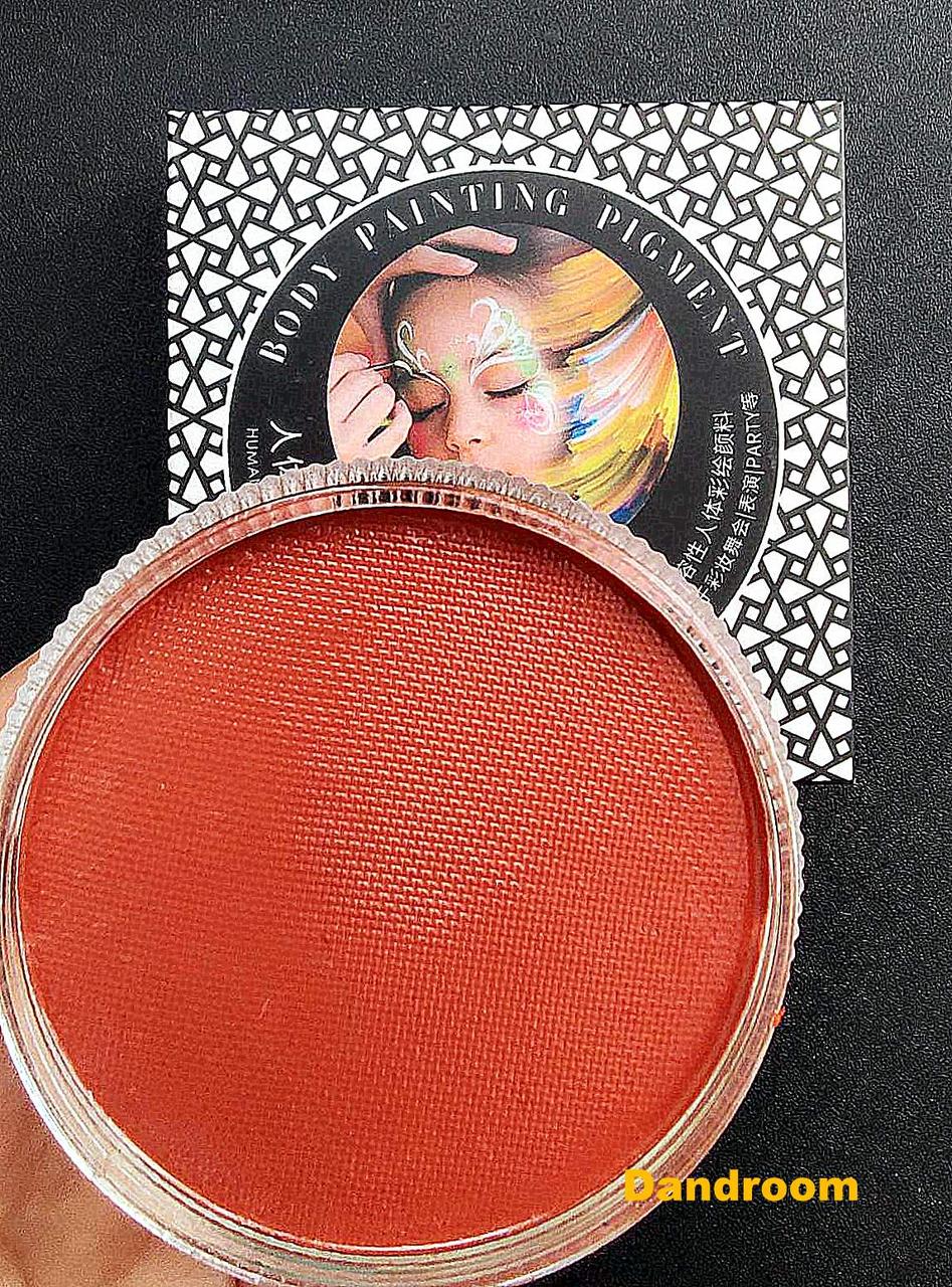 Аквагрим для обличчя і тіла, Світло-коричневий, 30 г, Borrence, фото 1