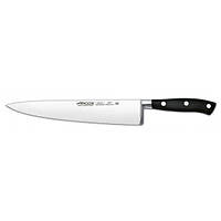 Кухонный нож поварской 25 см. Riviera, Arcos с черной пластиковой ручкой (233700)
