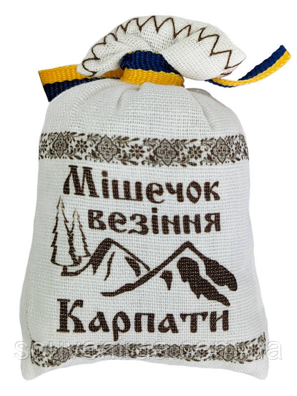 Магніт Мішечок везіння Карпати, фото 1