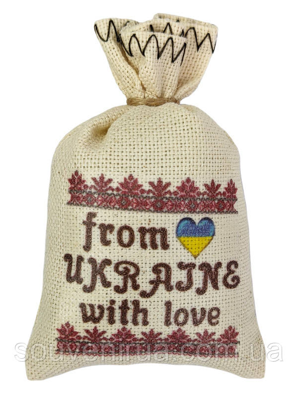 Магніт мішечок From Ukraine with love, фото 1